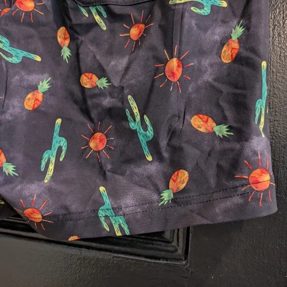 Blue Crown Shorts Swim Volley Men's Black Shorts BNWT - Picture 11 of 15